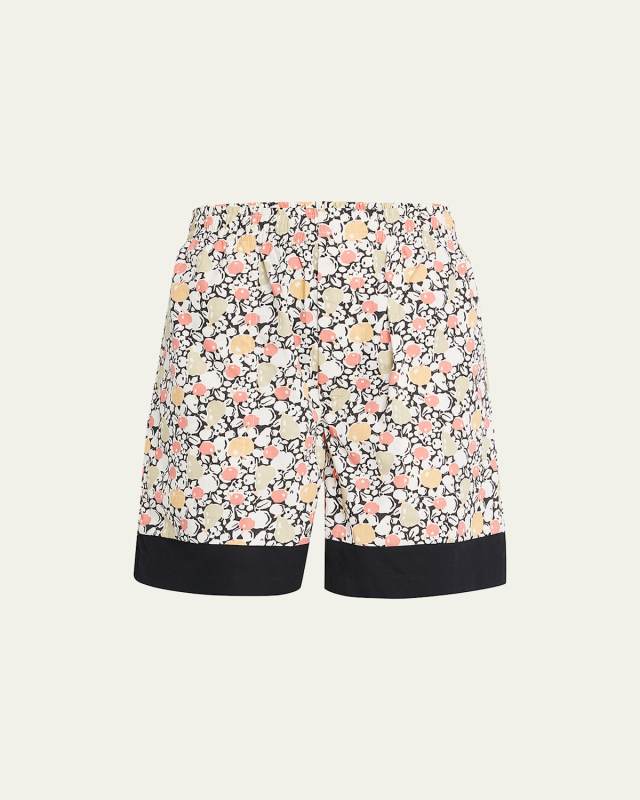 Pomme Fruit Elastic-Waist Shorts